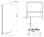 Душевая дверь в нишу Radaway Almatea DWJ 80 прозрачное стекло, прав. 30902-01-01N