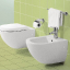 Биде подвесное Villeroy & Boch Subway 7400 00R1 alpin, Сeramicplus 740000R1