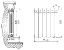 Радиатор водяной биметаллический Rifar Base 500 10 секций