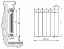Радиатор водяной биметаллический Rifar Monolit 350 12 секций
