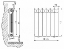 Радиатор водяной биметаллический Rifar Base 350 8 секций