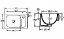 Раковина IDO Miniara 11550-01-101 (правый)