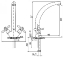 Смеситель для кухни Rav Slezak Morava MK120.5/3